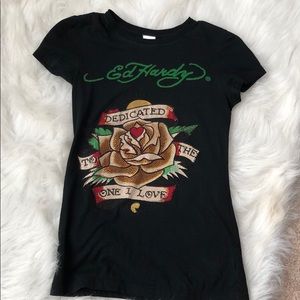 Ed Hardy woman shirt / excellent condition